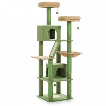 Fauneo — L’aventure, le confort et le griffoir réunis en un seul arbre.